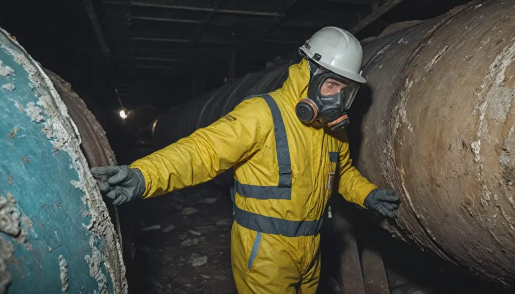 Postępowanie z azbestem: demontaż i utylizacja