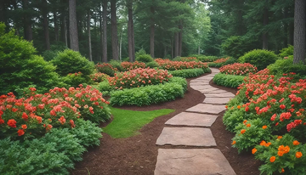 DIY: jak zrobić ścieżki ogrodowe z kory sosnowej